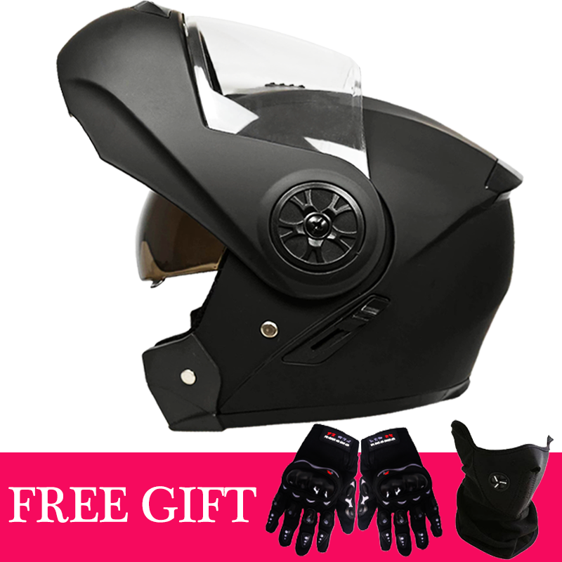Kask motocyklowy typu flip-up  – Full Face Motorcycle Helmet With Bluetooth recenzja i cena
