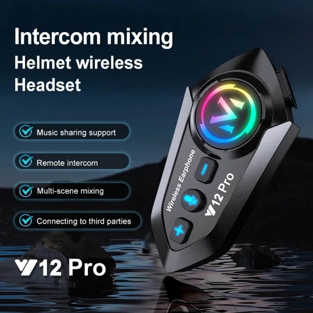 1 lub 2 sztuki – zestaw słucha – Universal Motorcycle Helmet Intercom Headset recenzja i cena