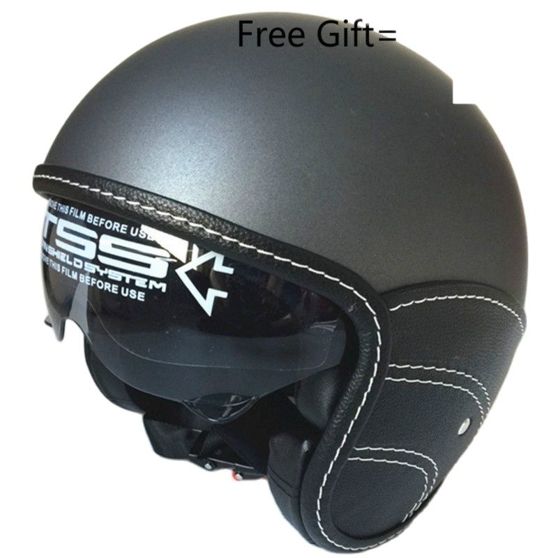 Pół twarzy Vintage Kask motocy – Vintage Open Face Retro Helmet recenzja i cena