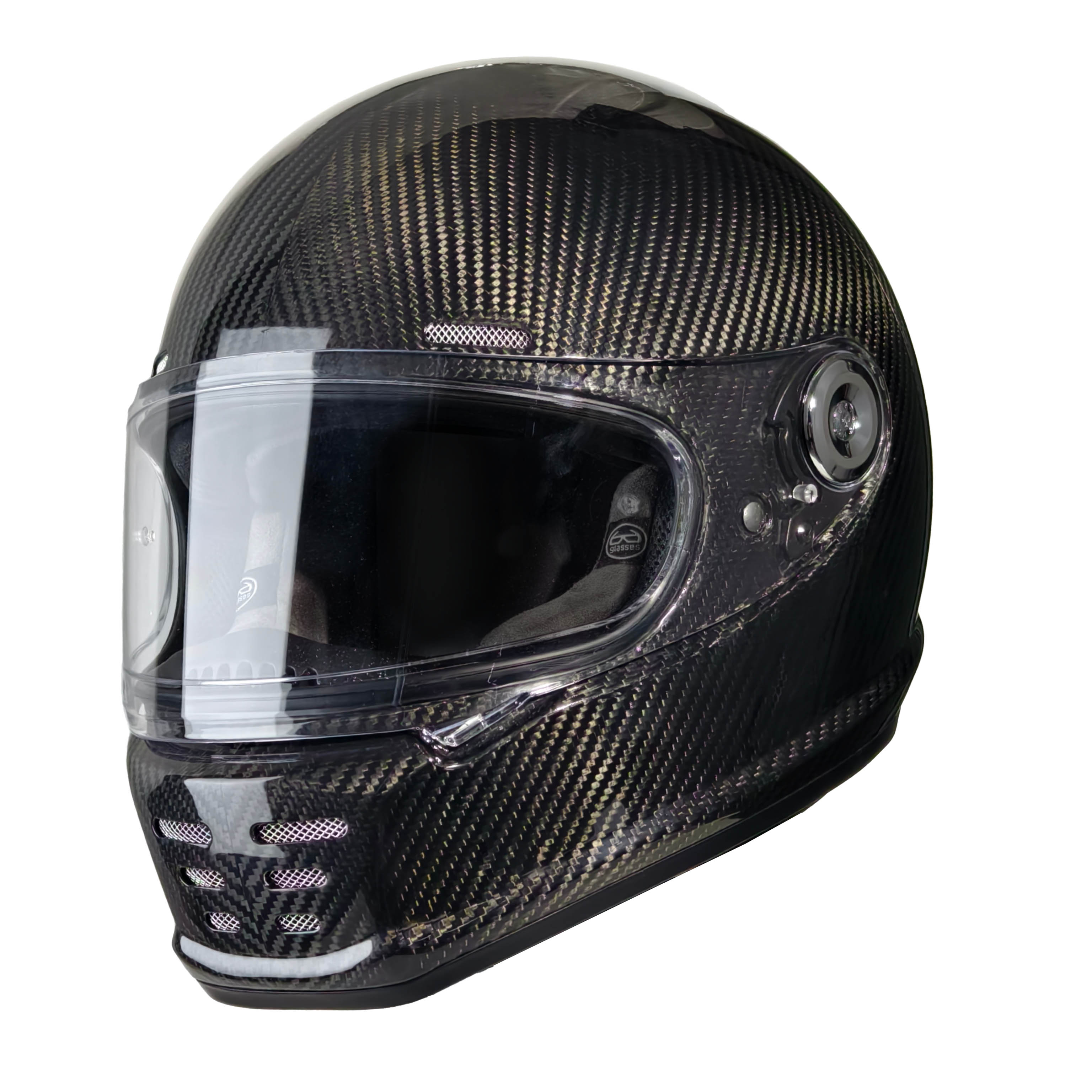 Kask motocyklowy z włókna węgl – Full Face Motorcycle Helmet With Bluetooth recenzja i cena