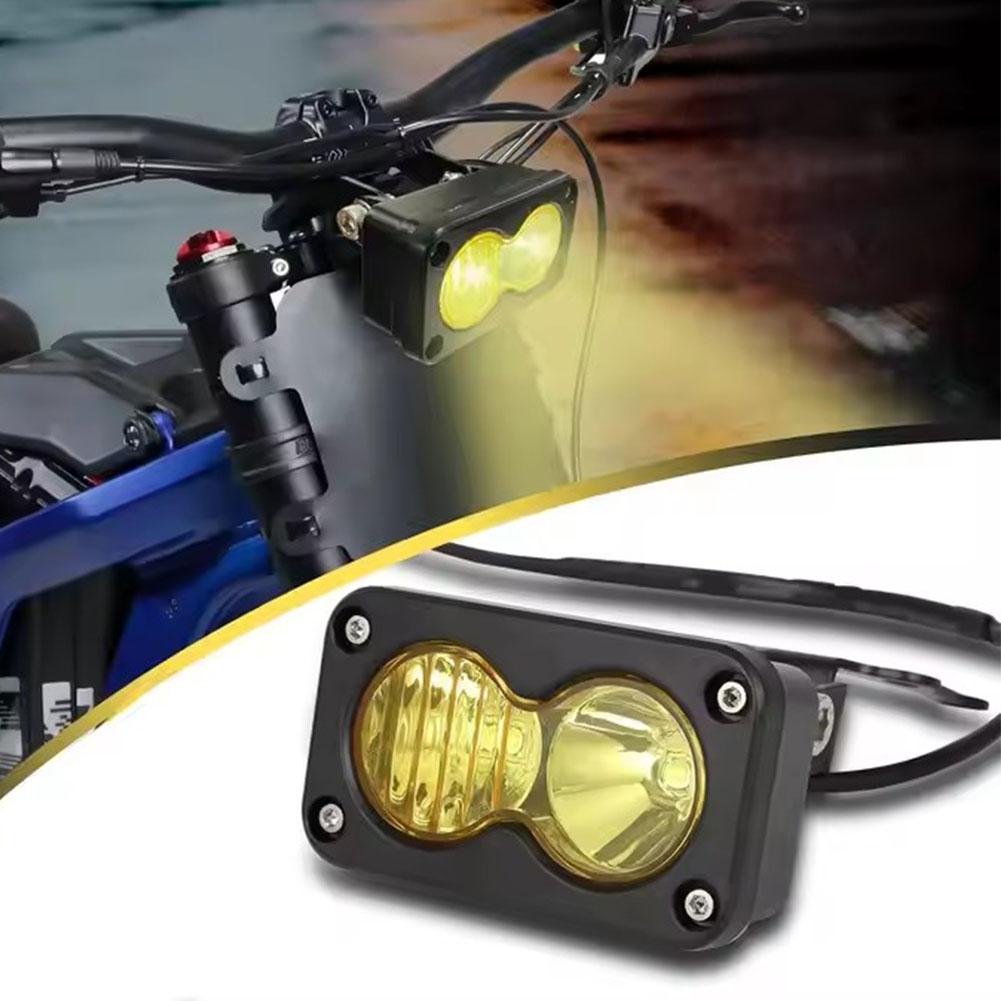 Reflektor LED 20W, kwadratowy  – Universal Motorcycle Led Headlight Projector recenzja i cena