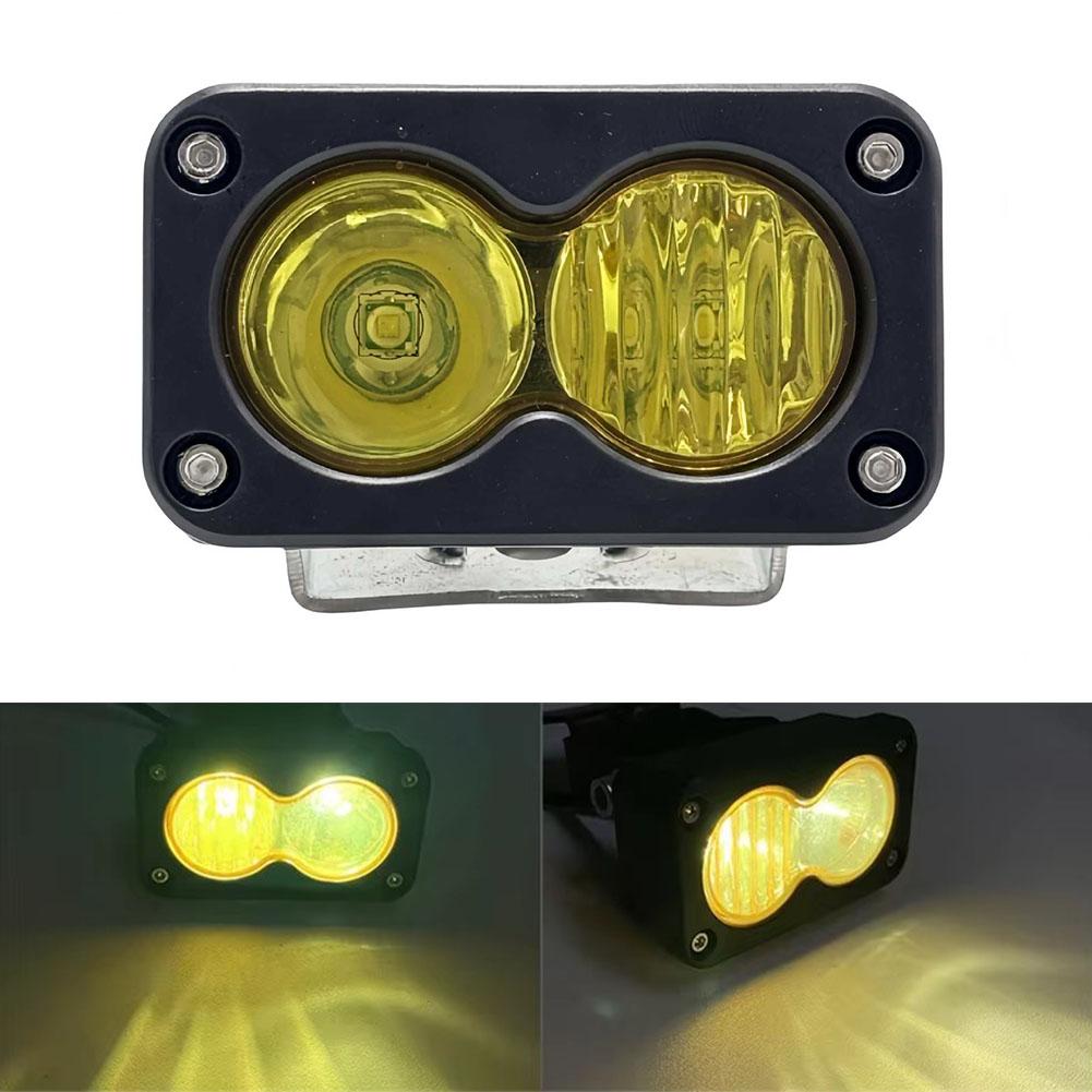 Reflektor LED 20W, kwadratowy  – Universal Motorcycle Led Headlight Projector recenzja i cena