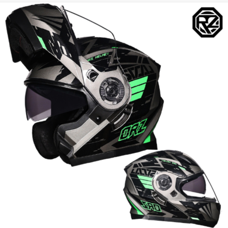 Orz pełna twarz podwójny wizje – Modular Flip Up Motorcycle Helmet Dot Approved recenzja i cena